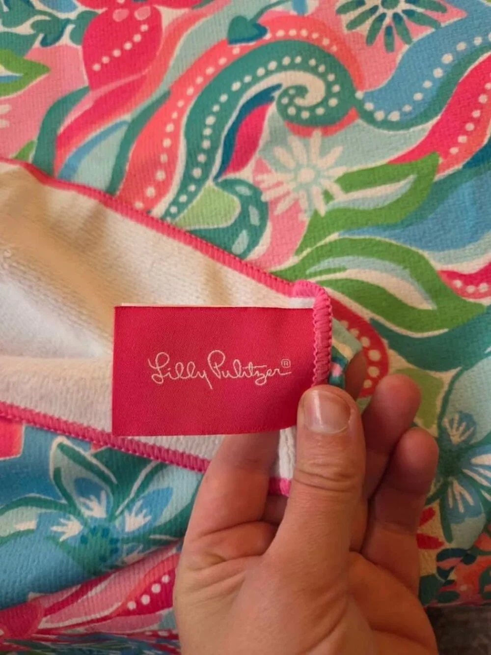 Microfiber Lilly Pullitzer beach towel new without tags